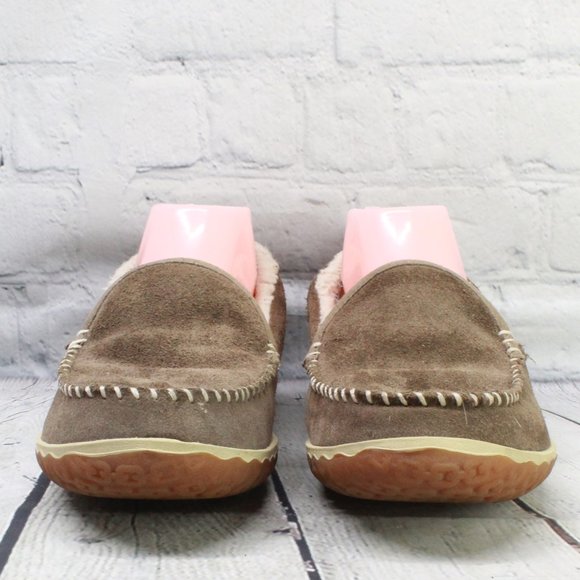 L.L. Bean Shoes Ll Bean Fleece Mountain Moccasin Slippers Size 8 Poshmark
